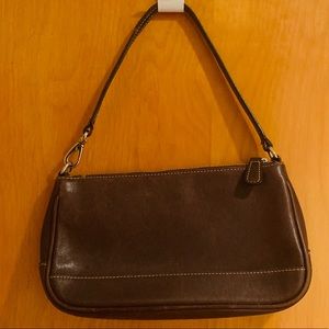 Vintage Coach Brown Leather Bag
